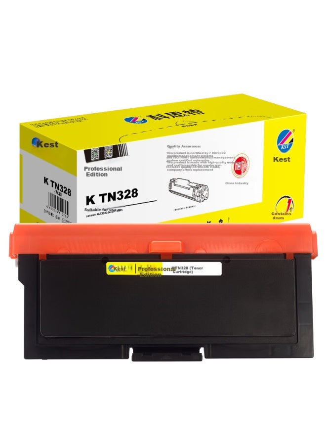 KST Kost K Tn328 Black Toner Cartridge 3000 Pages Professional Edition - Image 1