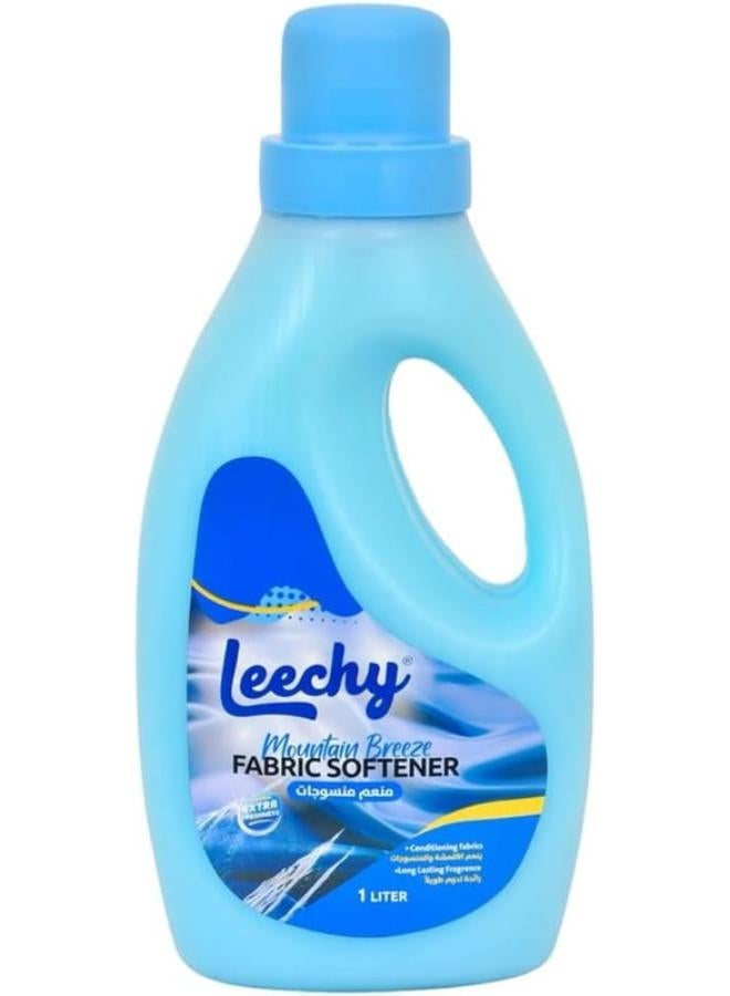 Leechy Textile Softener Bottle With Mountain Breeze Smell - 1 Liters