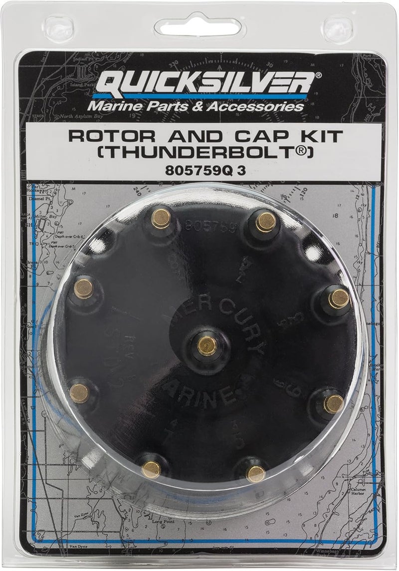 Quicksilver 805759Q3 Distributor Cap Kit for Marinized V8 Engines by General Motors w/Thunderbolt IV and V HEI Ignition Systems - Image 5