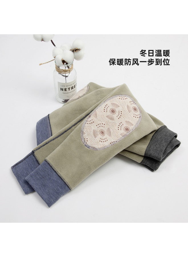 Zuoxi Boys' Pants Inner Wear Children's Trousers Autumn High Waist Elastic School Uniform Essential Layering Mid-size Kids Thermal Underwear Children's Clothing - Image 4