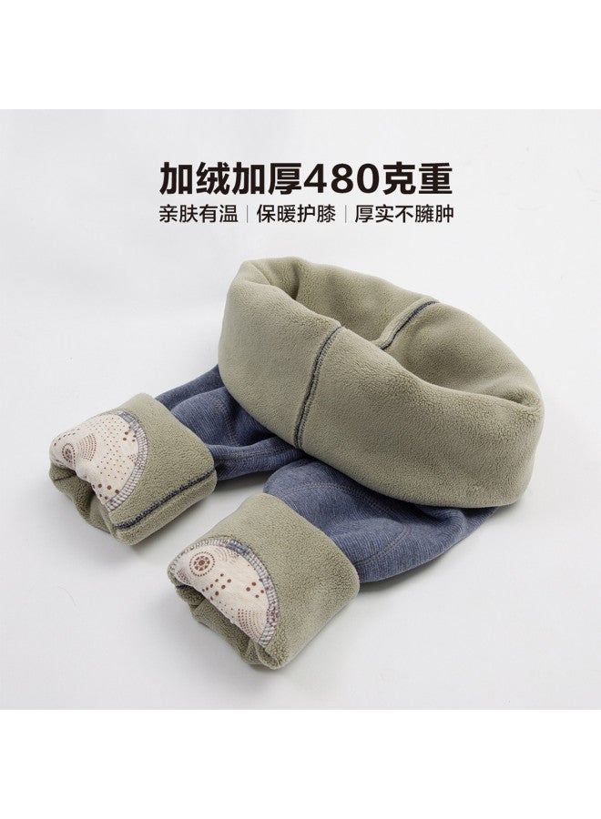 Zuoxi Boys' Pants Inner Wear Children's Trousers Autumn High Waist Elastic School Uniform Essential Layering Mid-size Kids Thermal Underwear Children's Clothing - Image 2