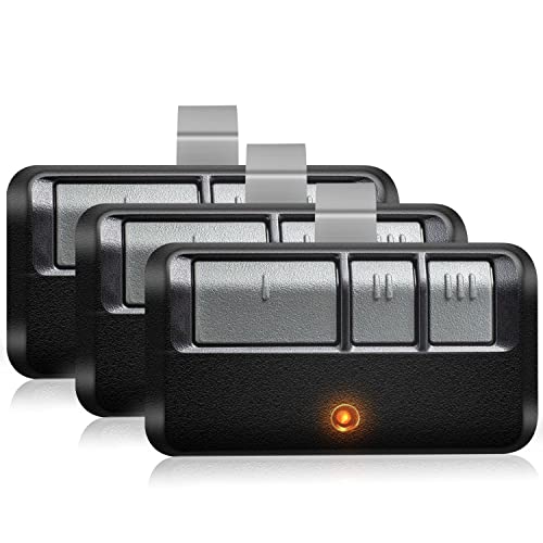 ASONPAO 3 x 893LM ASONPAO Garage Door Opener Remote, Yellow Learn Button, 3-Year-Warranty - Image 3