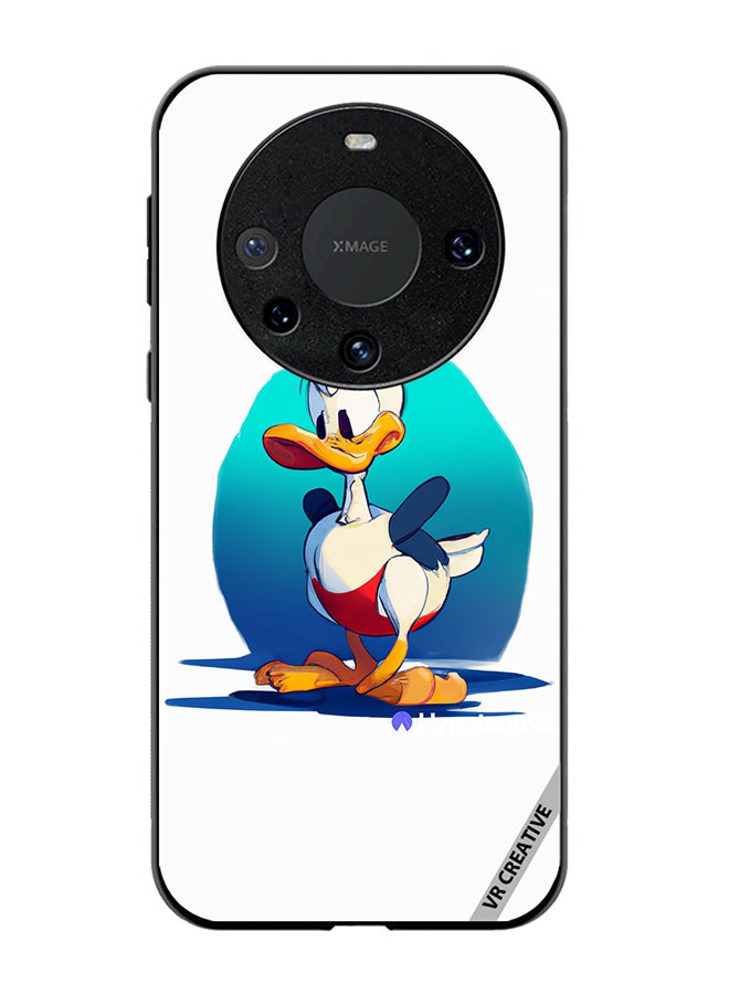 Protective Case Cover For Huawei Mate 60 Pro Plus Donald Duck Design Multicolour
