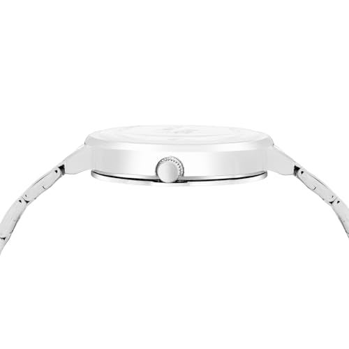 LOUIS DEVIN Stainless Steel Chain Analog Wrist Watch for Women (Green Dial) | LD-L178-GRN-CH - Image 3