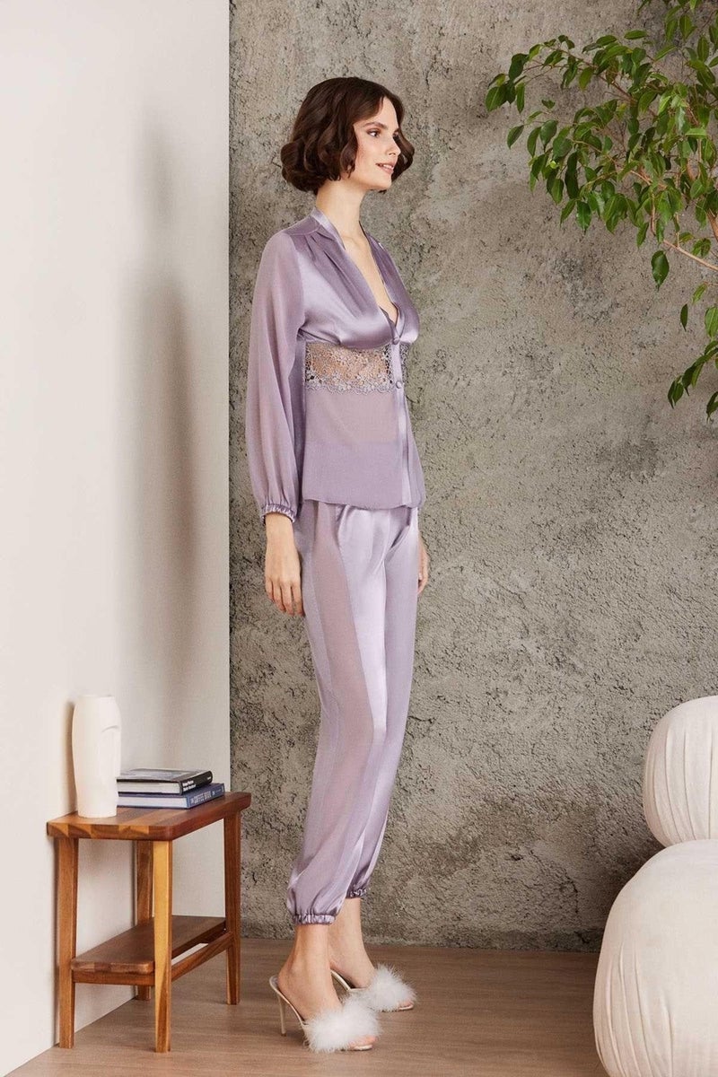pierre cardin 6005 Women's Royal Bridal Dowry Set 6 Piece Satin Set  - Image 5