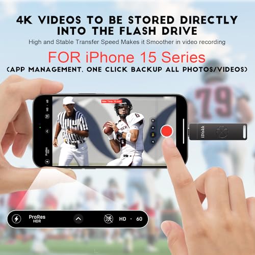 iDiskk USB C Flash Drive 1TB Speed up to 1000MB/s Memory Stick, Type C+USB A 3.2 Gen2 Portable External Solid State SSD Thumb Drive for iPhone 15 USB C iPad, MacBook,Laptops,Android Phone and PC - Image 2