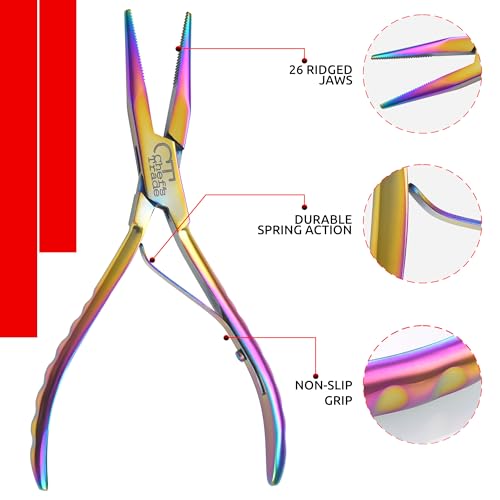 CHEF'S TRADE Fish Bone Pliers/Tweezers Stainless Steel Washable (plasma) - Image 3