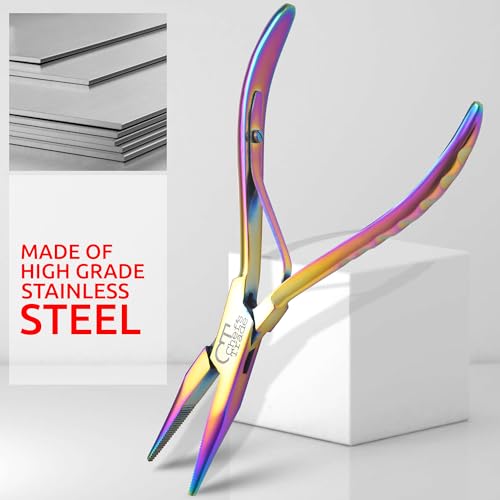CHEF'S TRADE Fish Bone Pliers/Tweezers Stainless Steel Washable (plasma) - Image 5