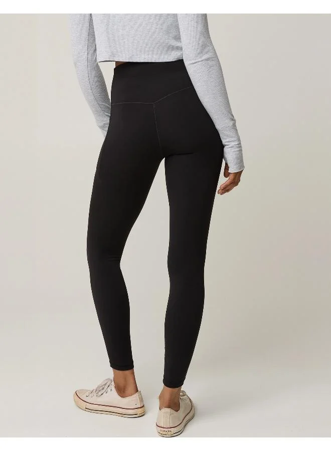 Aerie Basic High Waist Pocket Detailed Leggings