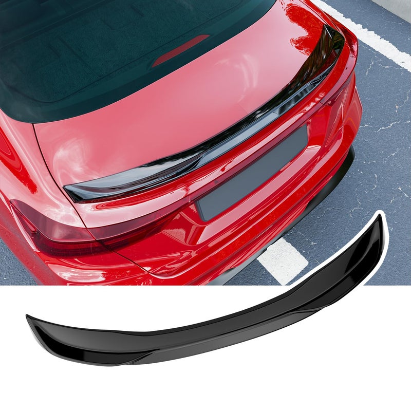 Xipoo Spoiler Compatible with 2020-2026 Toyota Corolla Trunk Wing Trunk Lip Rear Spoiler Glossy Black Replacement for 2020 2021 2022 2023 2024 2025 2026 Toyota Corolla Accessories - Image 1