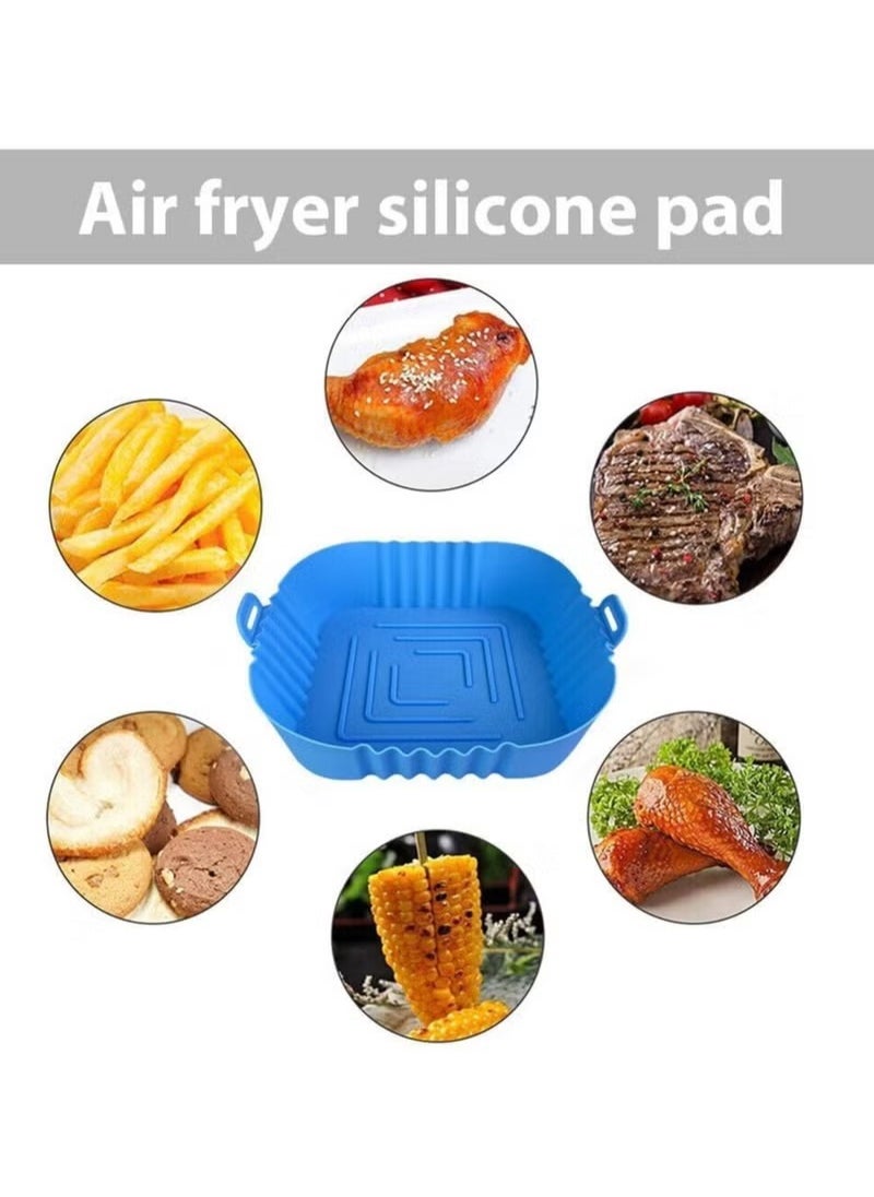 Generic - Silicone Liner for Air Fryer Cooking 20 cm Random Color - Image 1