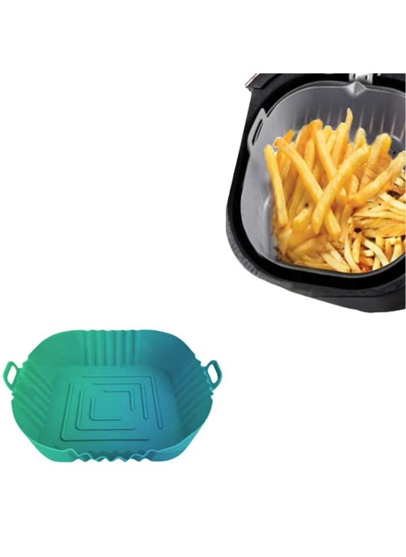 Generic - Silicone Liner for Air Fryer Cooking 20 cm Random Color - Image 1