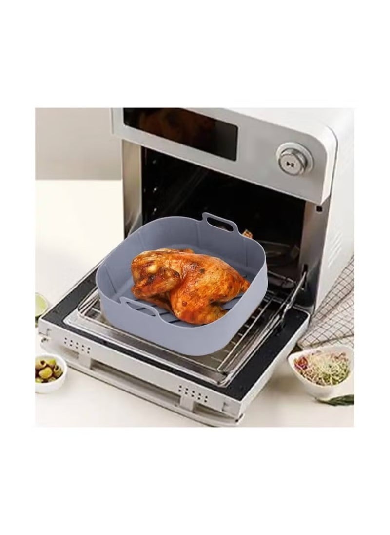 Generic - Silicone Liner for Air Fryer Cooking 20 cm Random Color - Image 1
