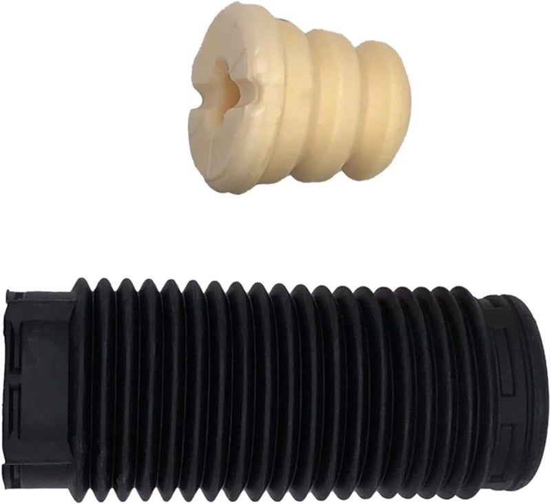 QASULER Car Front Shock Absorber Buffer Rubber Boot Set - Image 4