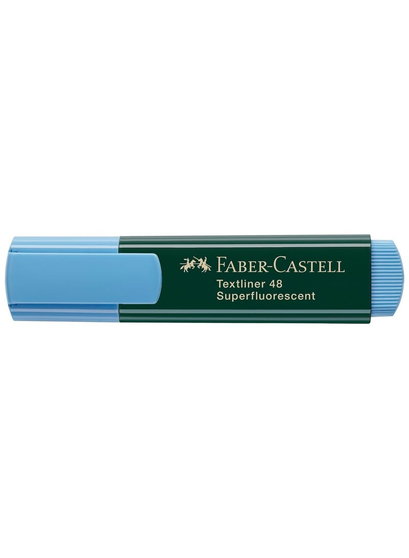 FABER-CASTELL 10 قطع من قلم التمييز الأزرق - Image 4