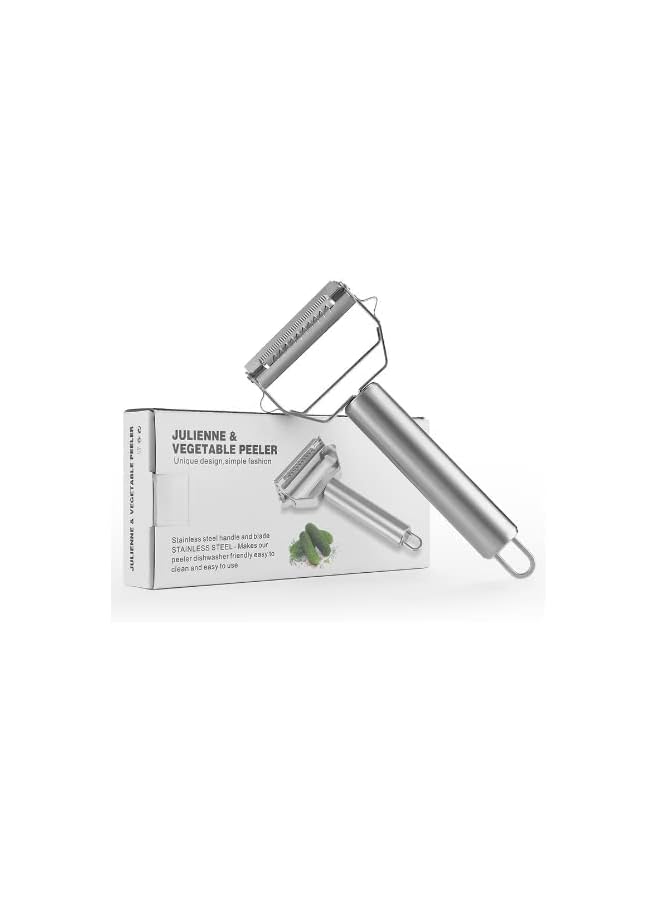 VAOdo Stainless Steel Peeler, Multifunctional Peelers Perfect for Peeling Vegetables and Fruits, Slicers Cutter Kitchen Gadgets - Image 2