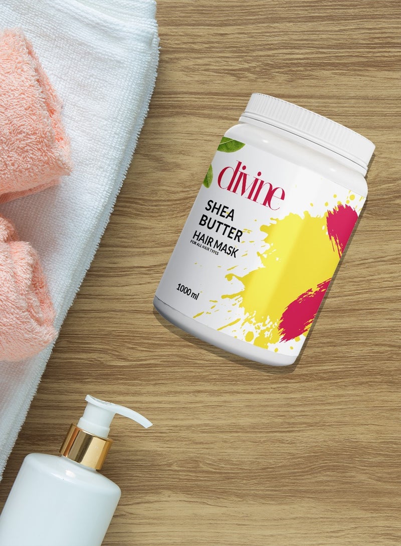 Divine Divine Shea Butter Hair Mask 500ml  - Image 2