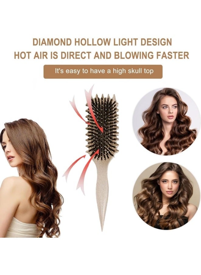 إسكدنيا فرشاة تصفيف الشعر كيرل ديفاين، فرشاة شعر مجعد، فرشاة فك تشابك الشعر الرطب والجاف، الأداة الأساسية لتشكيل وتصفيف تجعيد الشعر، والحصول على تجعيد محدد تمامًا (بيج) - Image 2