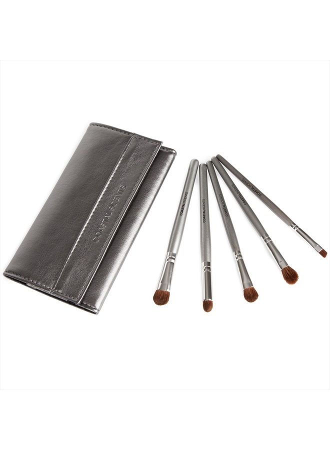 COASTAL SCENTS Smoky Eyes Brush Set, 0.17-Inch, 2.82-Ounce - Image 2