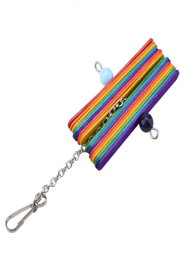 TRADESK Anky Wooden Chew Grind Teeth Popsicle Sticks Toy for Birds Parakeet Cockatiel Conure Parrot Lovebird Pet Cage Supplies - Image 5