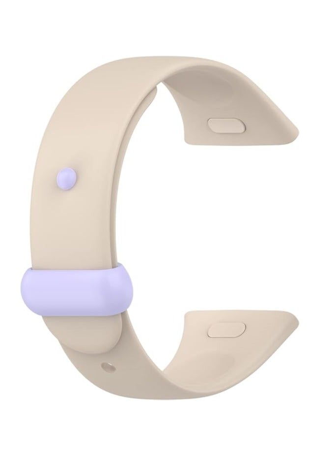 Watch Band Compatible with Xiaomi Redmi Watch 3 / Xiaomi Mi Watch Lite 3, Silicone Replacement Sport Wristband with Buckle - Image 3