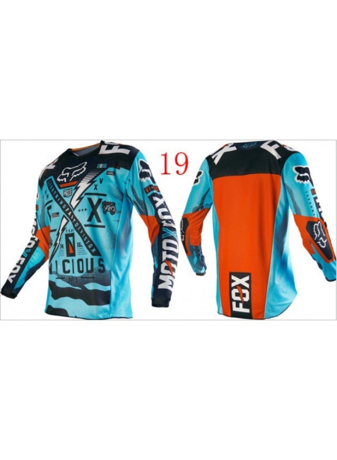 Fox Head Downhill Suit Mountain Bike Breathable Long Sleeve Top Off-road Motorcycle Downhill Suit