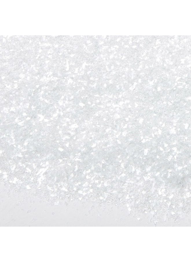 FloraCraft - Diamond Dust Glitter 6 Ounce Clear Glass - Image 1