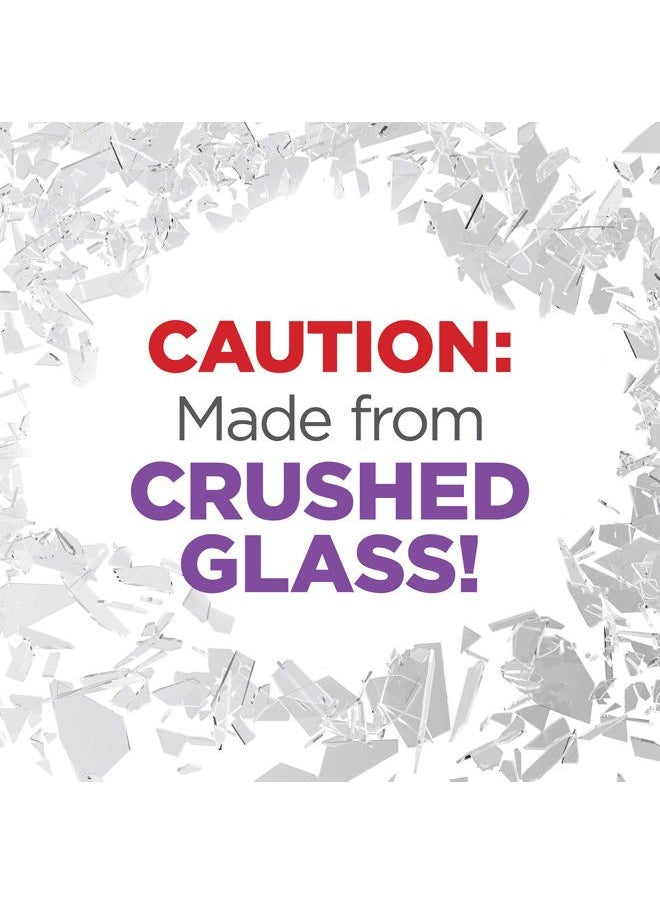 FloraCraft - Diamond Dust Glitter 6 Ounce Clear Glass - Image 1