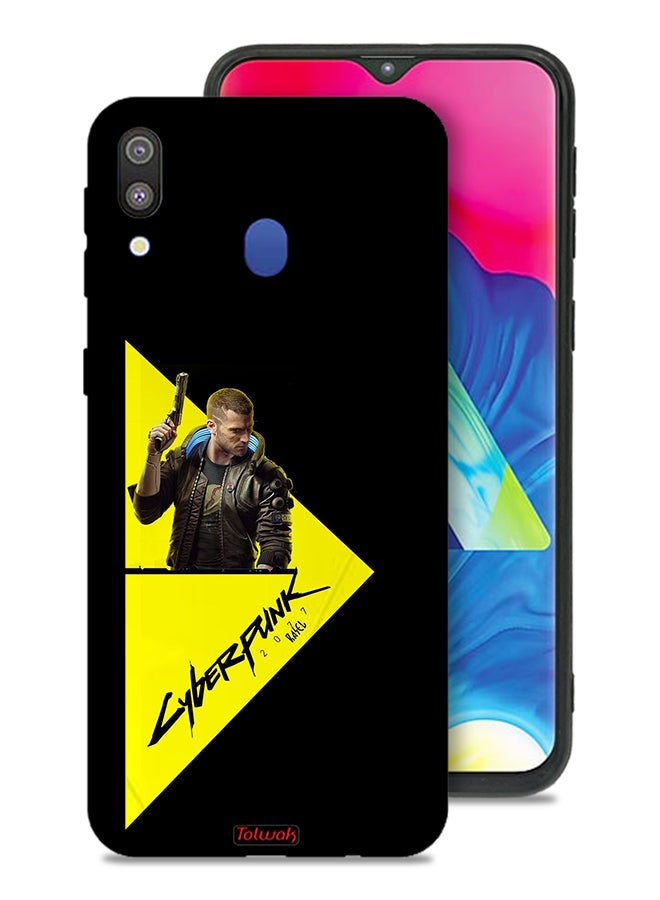 Tolwak Samsung Galaxy M20 Protective Case Cover Cyberpunk 2077 - Image 1