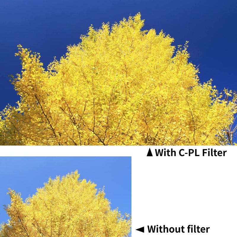 Kenko فلتر سمارت C-PL رفيع 62 مم لعدسة الكاميرا (صنع في الفلبين) - Image 5