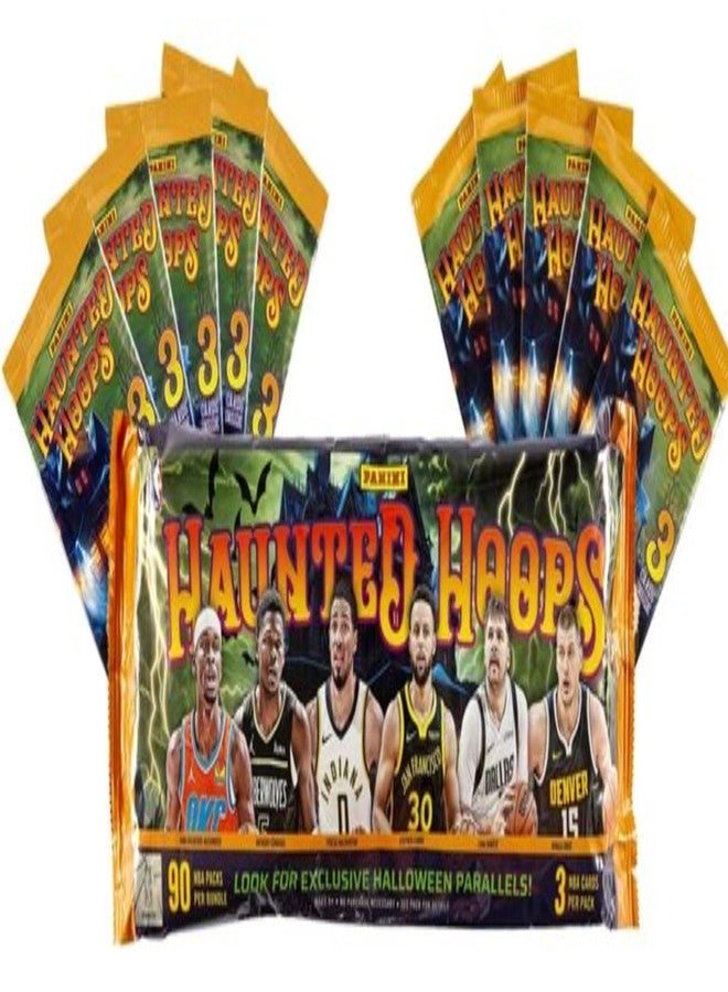 Panini 2024 Panini Haunted Hoops NBA Basketball Bundle Mega Box 90 Packs - Image 1