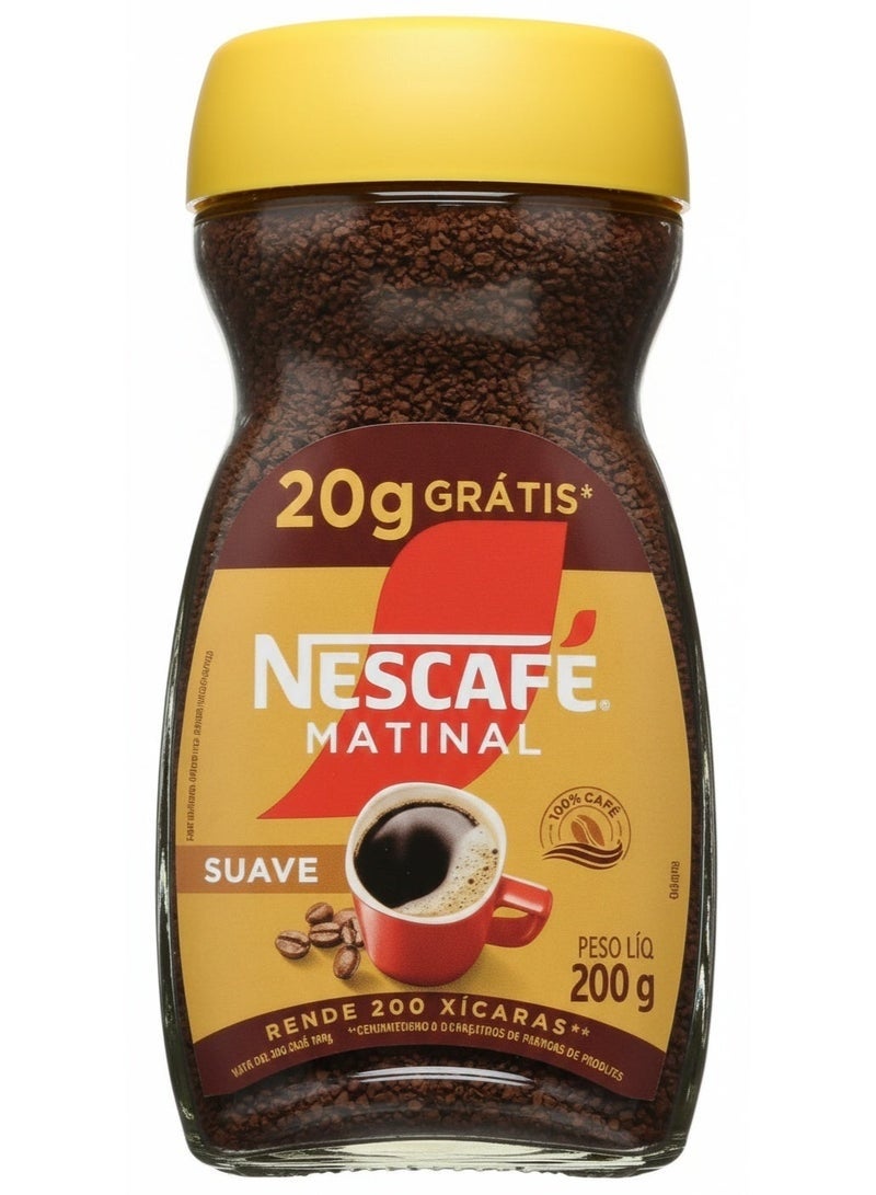 Nestle Nescafe Matinal Suave Coffee Jar 200 g - Image 1