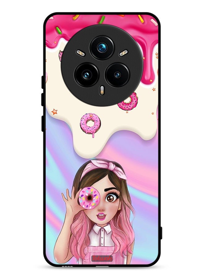 Tolwak Realme 14 Pro Plus 5G Protective Case Cover Holding Donut
