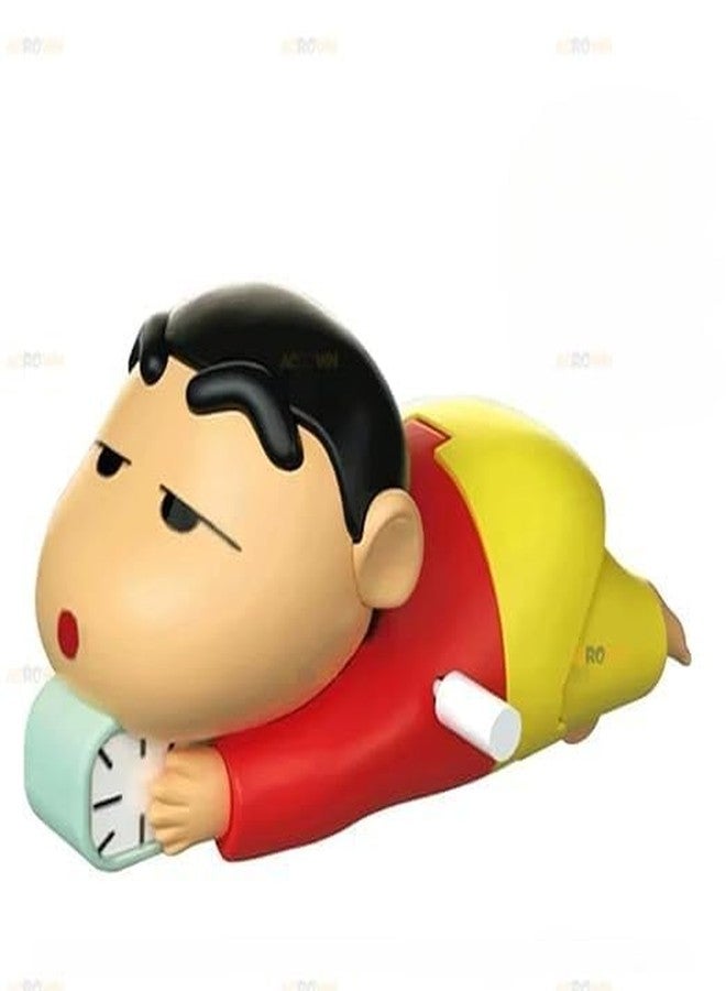 HVB Store HVB Shinchan Toy for Kids, Crawling Shinchan Action Figure Movable Toy for Babies, Key Operated Wind Up Toys for Kids - Image 1