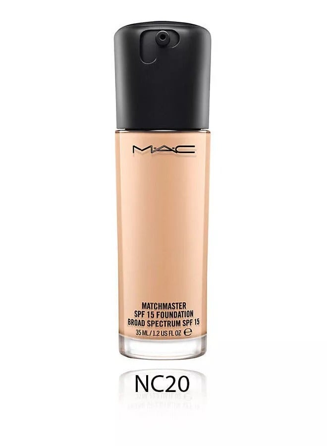 شركة ماك كريم أساس ماك ماتش ماستر بعامل حماية من الشمس 15 NC20 - 35 مل - Image 1
