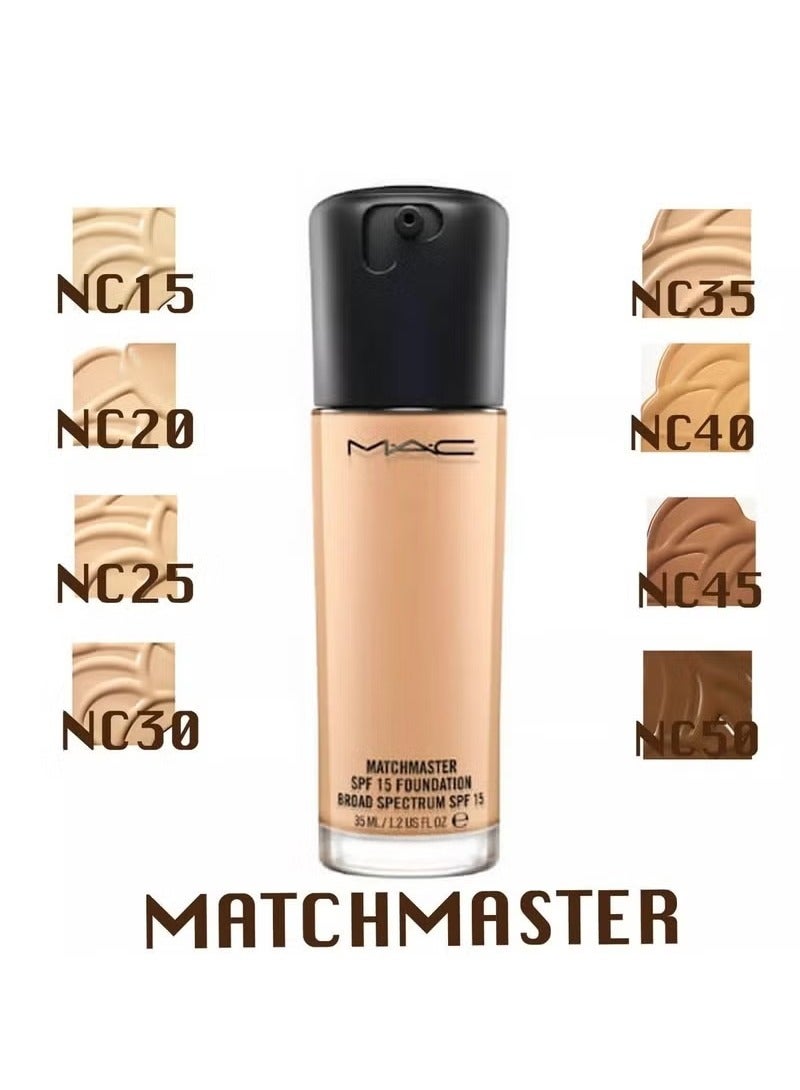 شركة ماك كريم أساس ماك ماتش ماستر بعامل حماية من الشمس 15 NC20 - 35 مل - Image 5