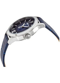 Mathey-Tissot Urban Leather Quartz Blue Dial Ladies Watch - D411ABU  - Image 2