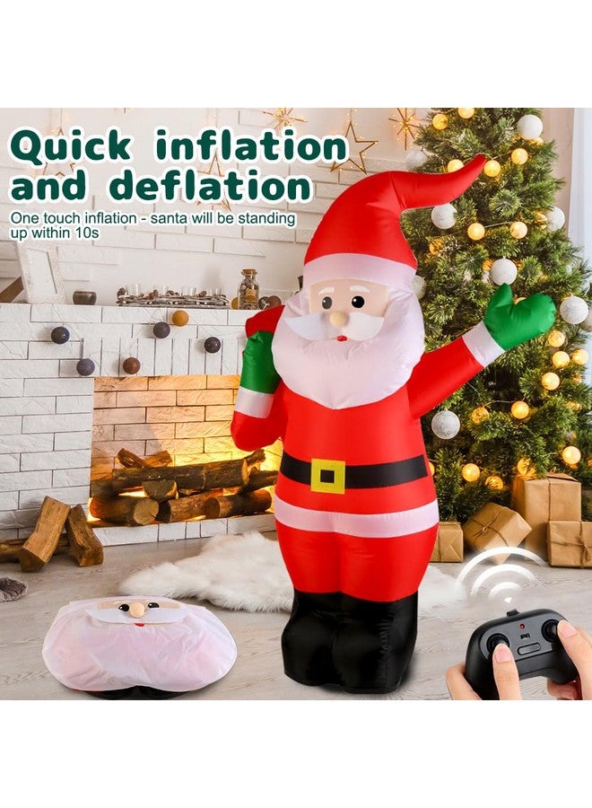 OBEST 4Ft Christmas Inflatable Santa Claus Toys For Kids,Remote Control Toys With Forward & Backward,Rechargeable Inflatable Santa Decoration Christmas Walking Toys Gifts For Boys And Girls 6-7 8-12 - Image 5