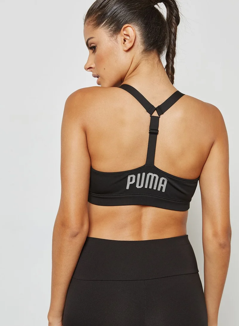 PUMA En Pointe Don't Cross Me Strappy Bra