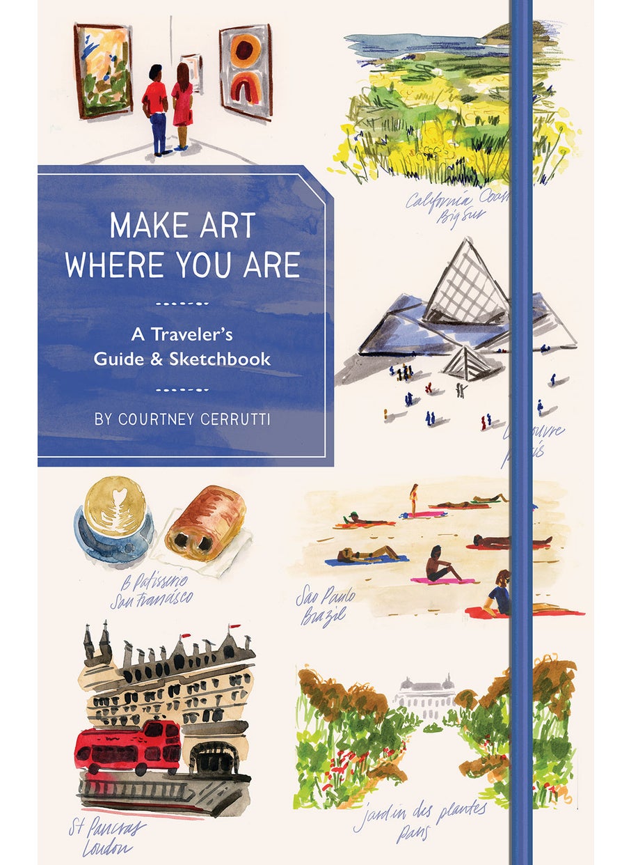 Make Art Where You Are (Guided Sketchbook) 