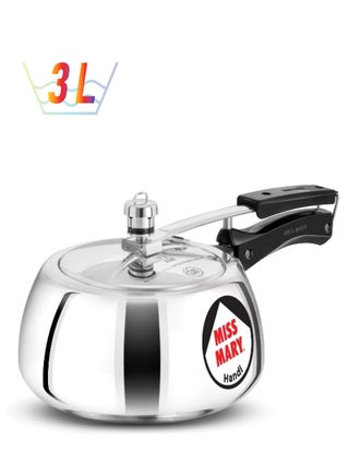 3 Liters Miss Mary Aluminium Pressure CookerWith Inner Lid,Silver - pzsku/Z788E4983E9E1B35B702BZ/45/1745597386/f5373c7d-375c-4988-a813-0ac169048dff