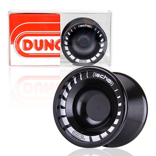 Duncan Toys Echo 2 YoYo Black Unresponsive Pro Level YoYo Concave Bearing - Image 1