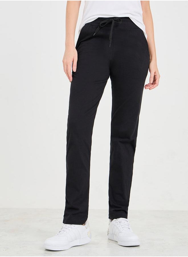 Styli - Cotton Basic Jogger with Drawstring - Image 1
