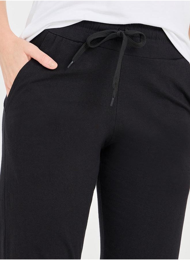 Styli - Cotton Basic Jogger with Drawstring - Image 1