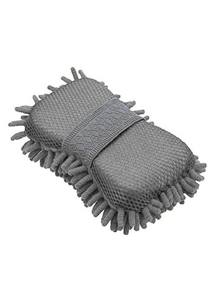 KENAAN INTL Microfiber Sponge  For Car Cleaning, Fine Fiber Wash Sponge, Chenille Car Cleaning Sponge- KENAN 1 Pc - Image 1