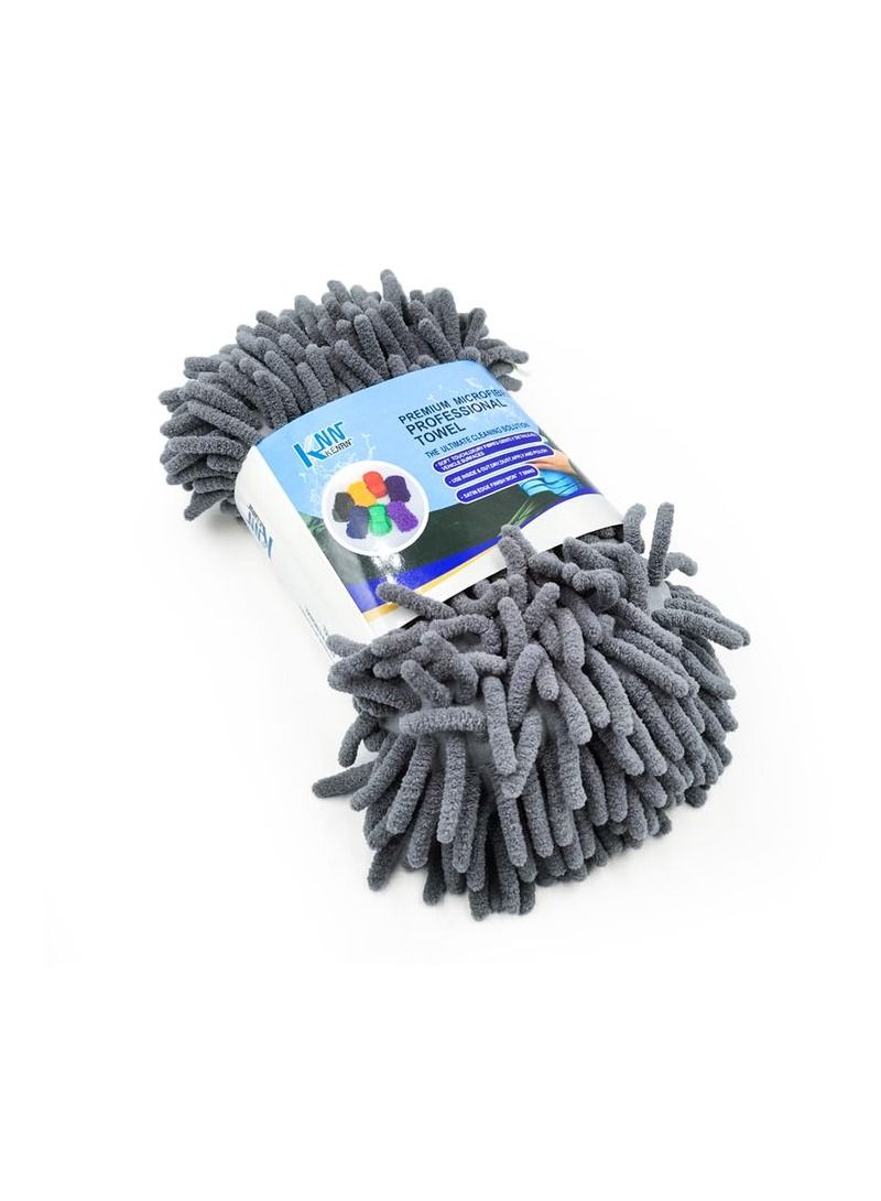 KENAAN INTL Microfiber Sponge  For Car Cleaning, Fine Fiber Wash Sponge, Chenille Car Cleaning Sponge- KENAN 1 Pc - Image 2