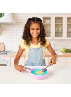 Cookeez Makery Cookeez Makery Pancake Treatz. Mix & Flip a Plush Best Friend! Place Your Pancake Mix on The Pan and Be Amazed When A Scented, Interactive Plush Friend Flips Out! Styles May Vary  - Image 2