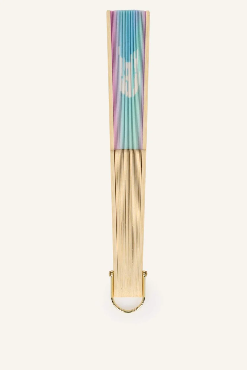 Defacto  Blue Hand Fan for Women | Best Price UAE