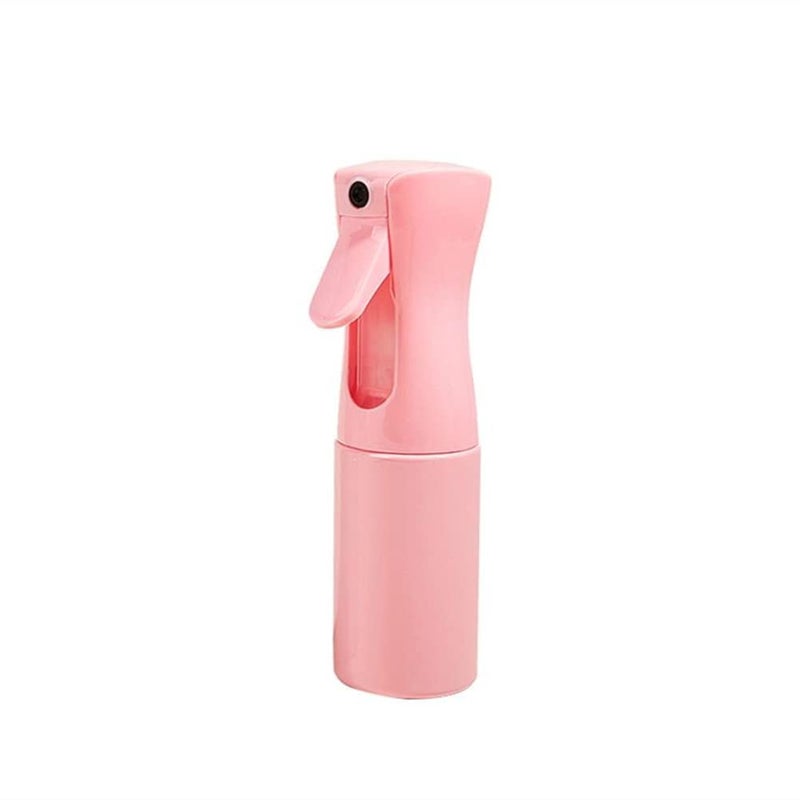 Empty Continuous Spray Bottle, Mist Spray Bottle for Hair, Refillable Plant Mister Spray Bottle Plastic Fine Water Mister for Hairstyling, Cleaning, Misting, Pet Care & Skin Care (6.8oz/200ml,pink)