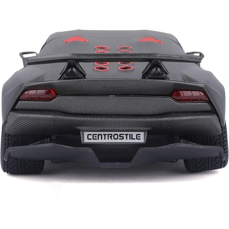 بوراجو سيارة لامبورجيني سيستو ايليمينتو 1/24 - رصاصي - 18-21061 - Image 5